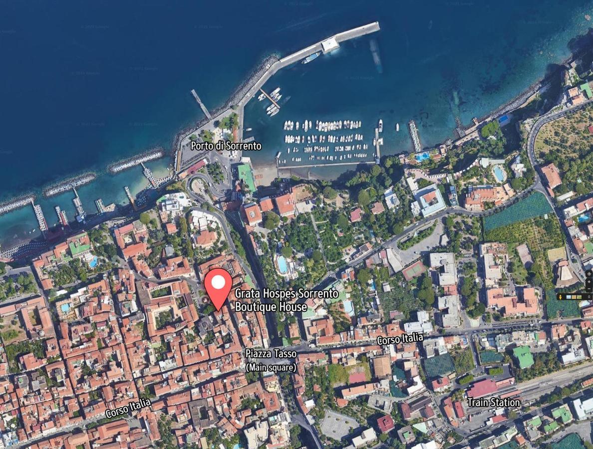 Grata Hospes Sorrento - Boutique House - Rooftop Deck - Bbq Kültér fotó